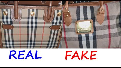 how to spot a fake burberry tote bag|how to authenticate burberry bag.